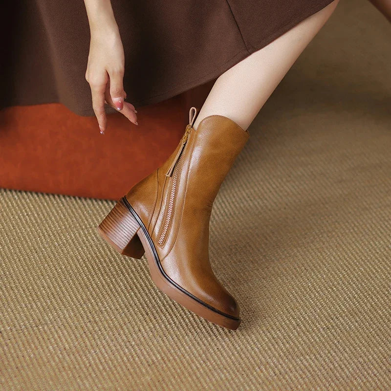 Ludovica – Stiefel im Vintage-Stil