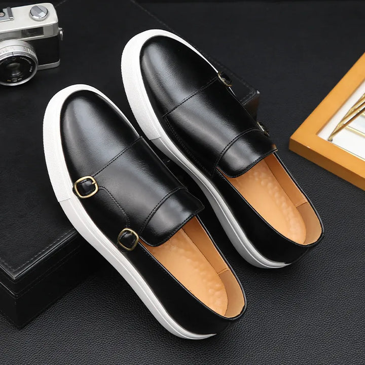 Jerald - Casual Leder Stil Herren Loafers
