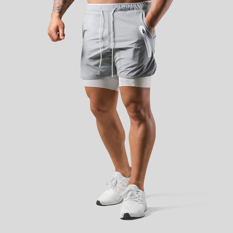 Keir - Herren Sporthose Mit Eingebauten Kompressionsshorts