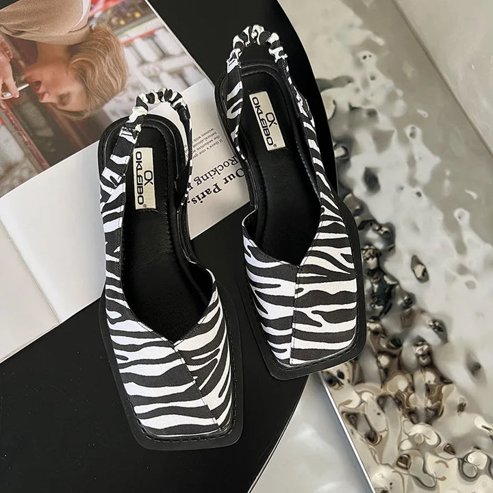 Camille - Slingback-Sandalen Stadtstil