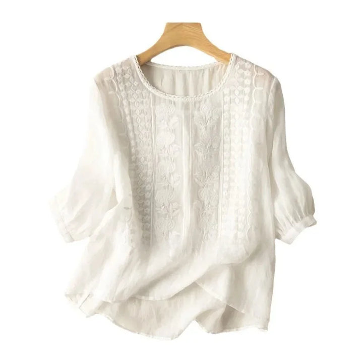 Milly - Raffiniert Besticktes Top
