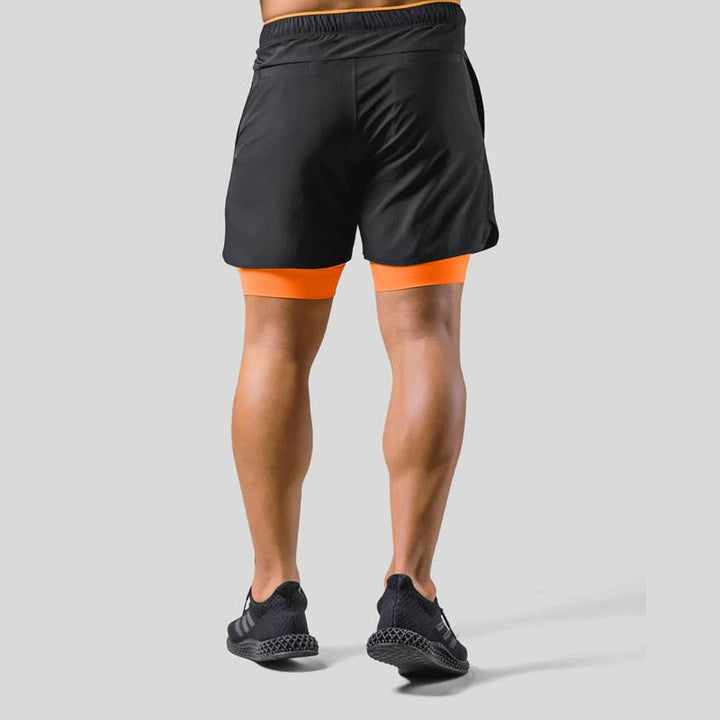 Keir - Herren Sporthose Mit Eingebauten Kompressionsshorts