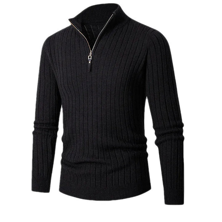 Hugo - Pullover mit halbem Zipper
