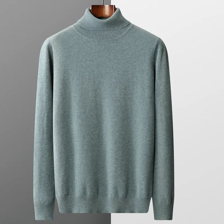 Louis - Strickpullover mit gerolltem Kragen