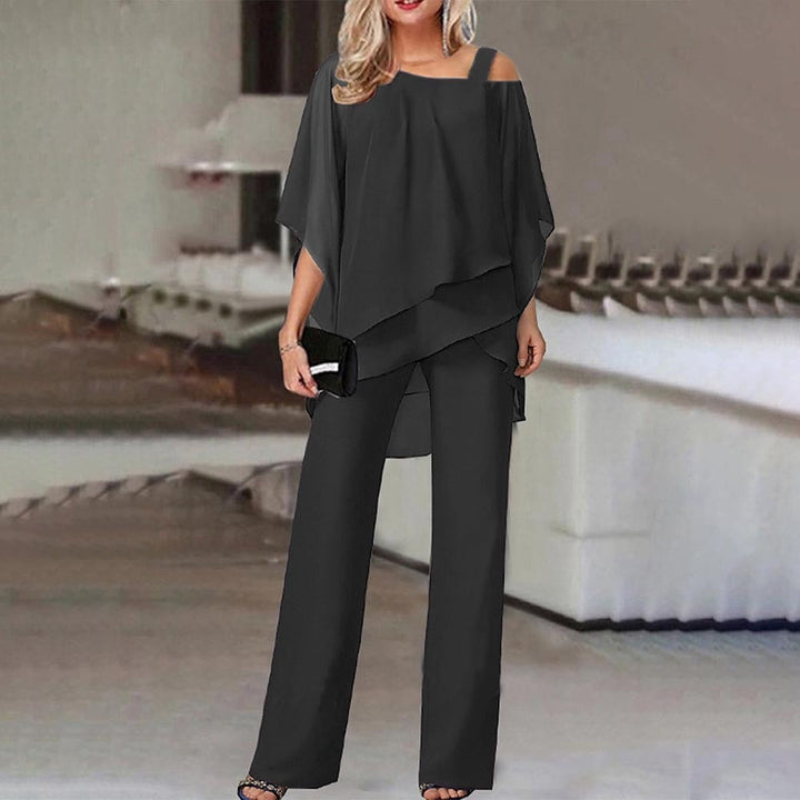 Mia - Zweiteiliges Set mit Schulterfreies Design und Zeitlosem Stil