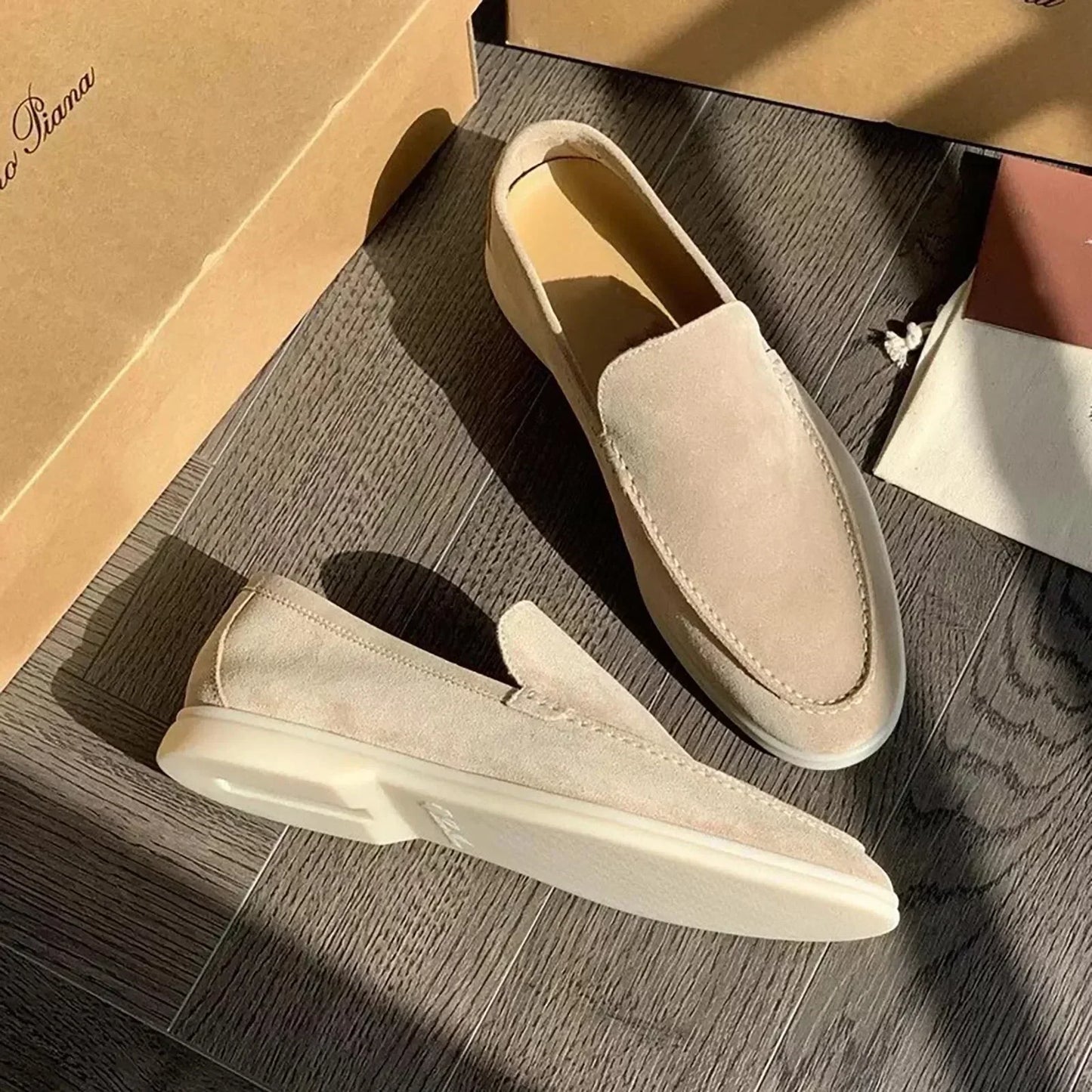 Ryan – Klassische Slip-On Mokassins