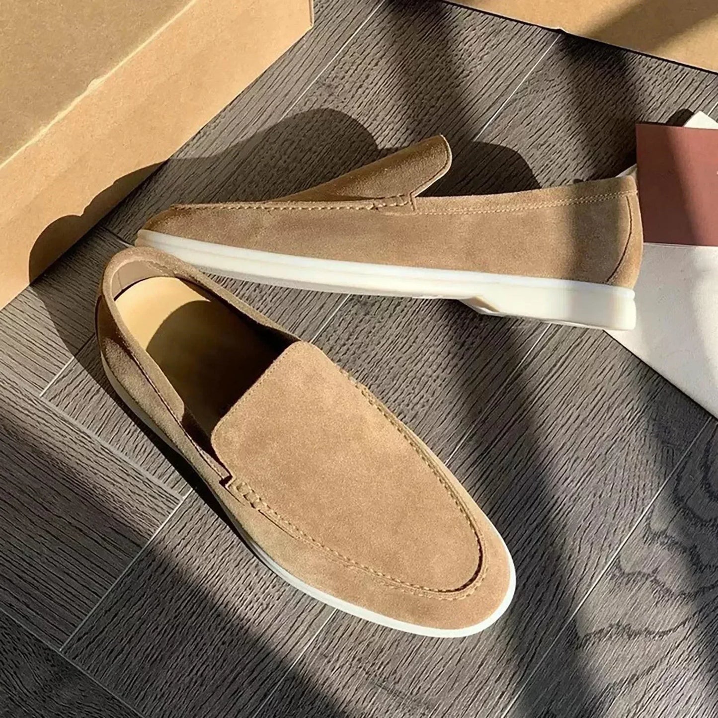 Ryan – Klassische Slip-On Mokassins