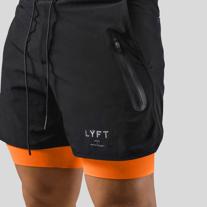 Keir - Herren Sporthose Mit Eingebauten Kompressionsshorts