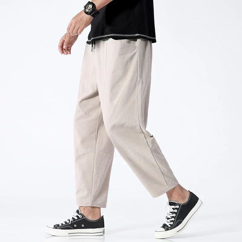 Daveric - Leichte Leinen-Shorts für Herren
