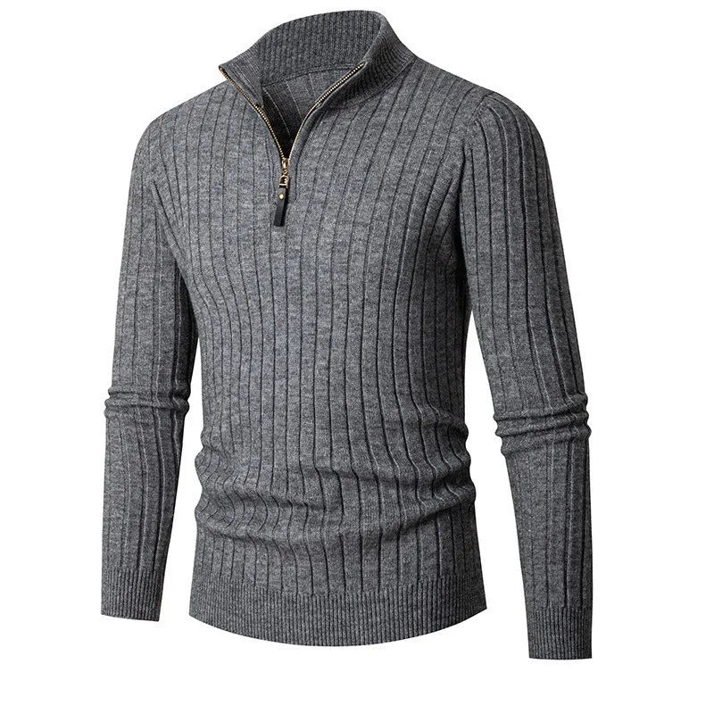 Hugo - Pullover mit halbem Zipper