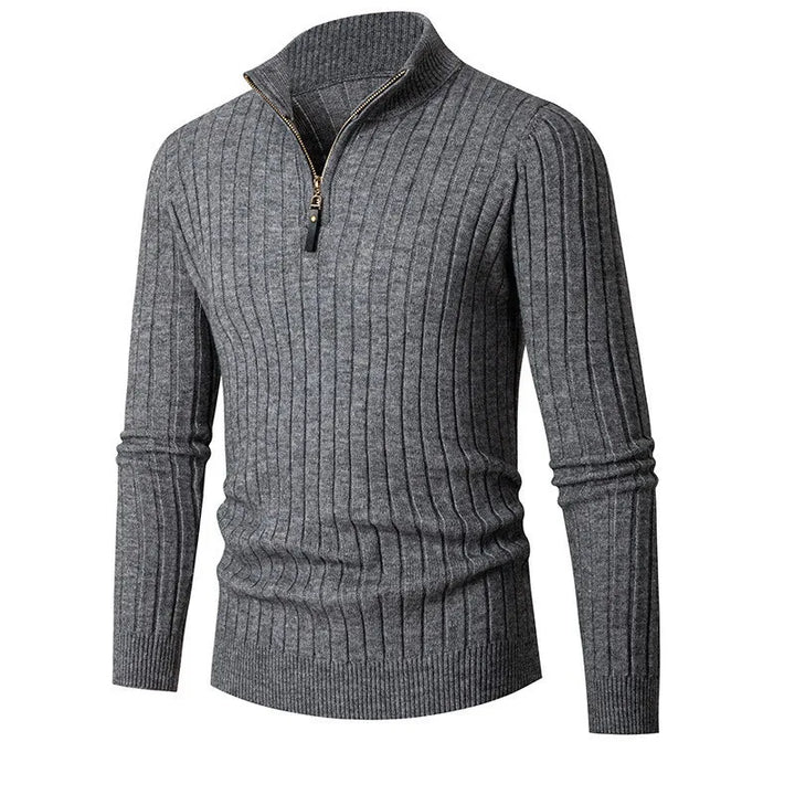 Hugo - Pullover mit halbem Zipper