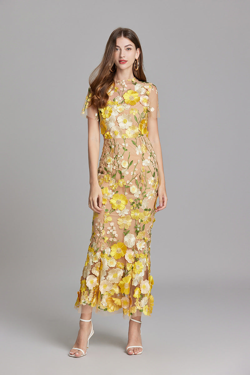 Avielle - Zauberhaftes und Transparentes Boho-Kleid