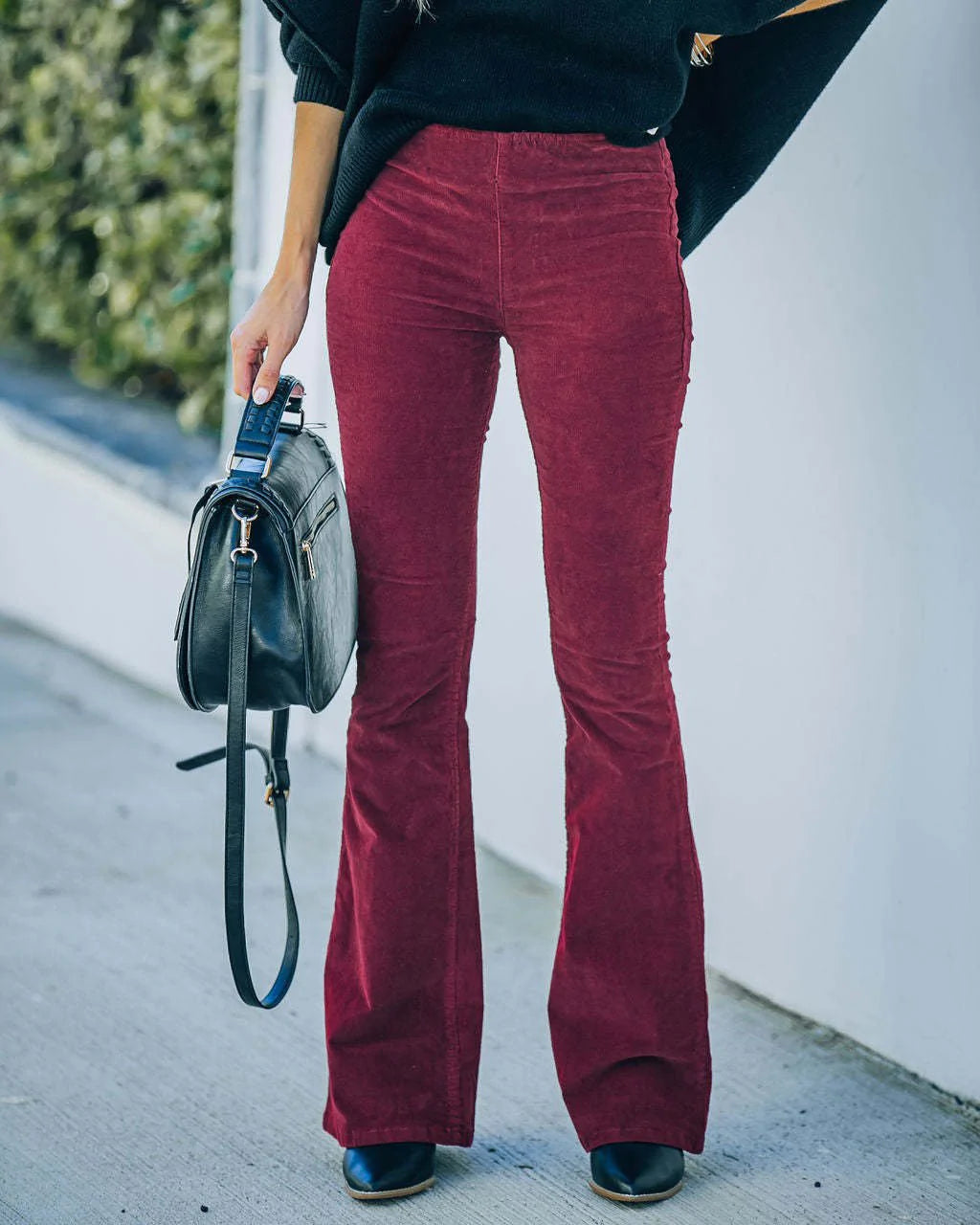 Clarisse - Hochtaille Flare-Hosen für Damen