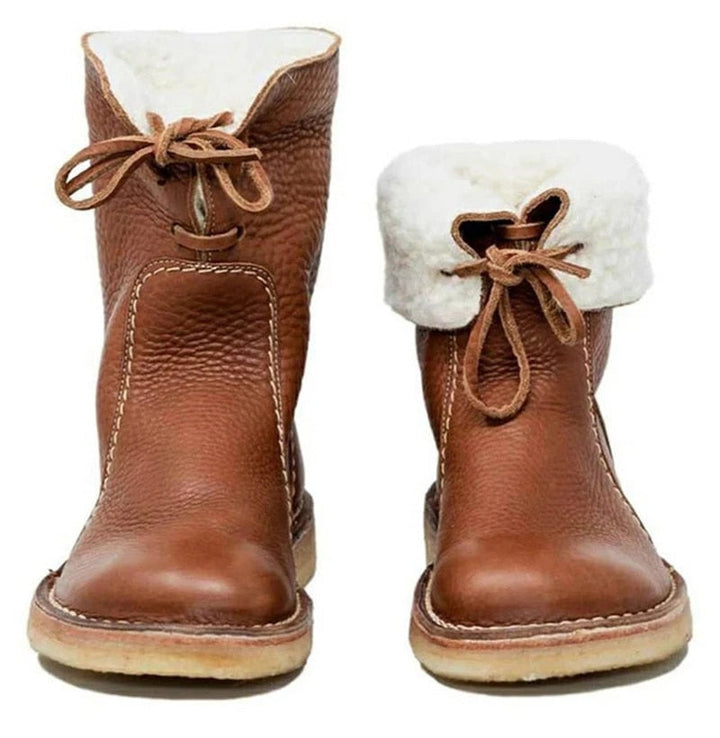 Orla | Damen Wasserdichte Stiefel mit Wollfutter