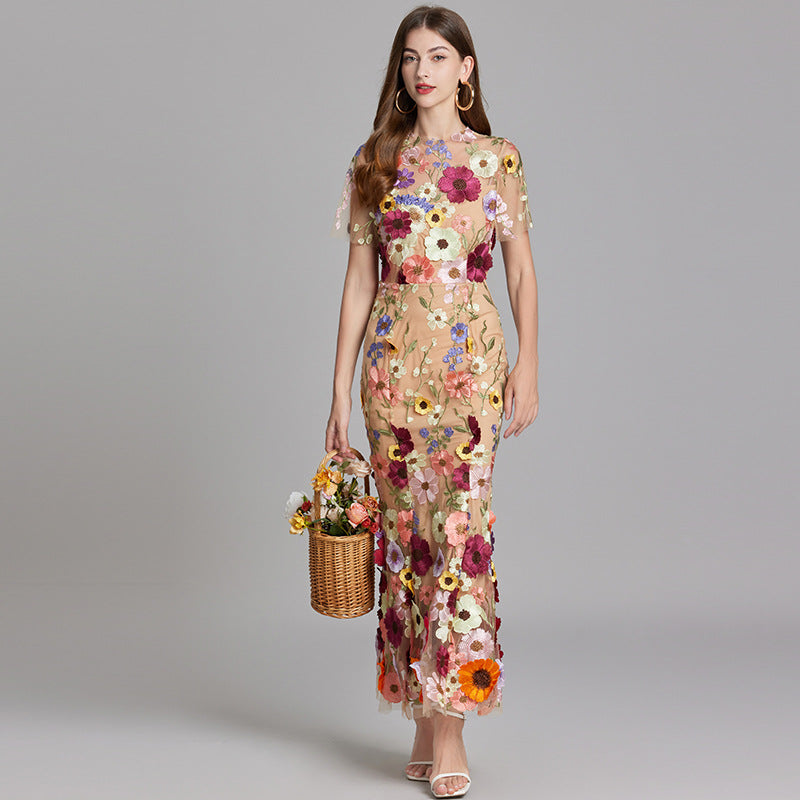 Avielle - Zauberhaftes und Transparentes Boho-Kleid