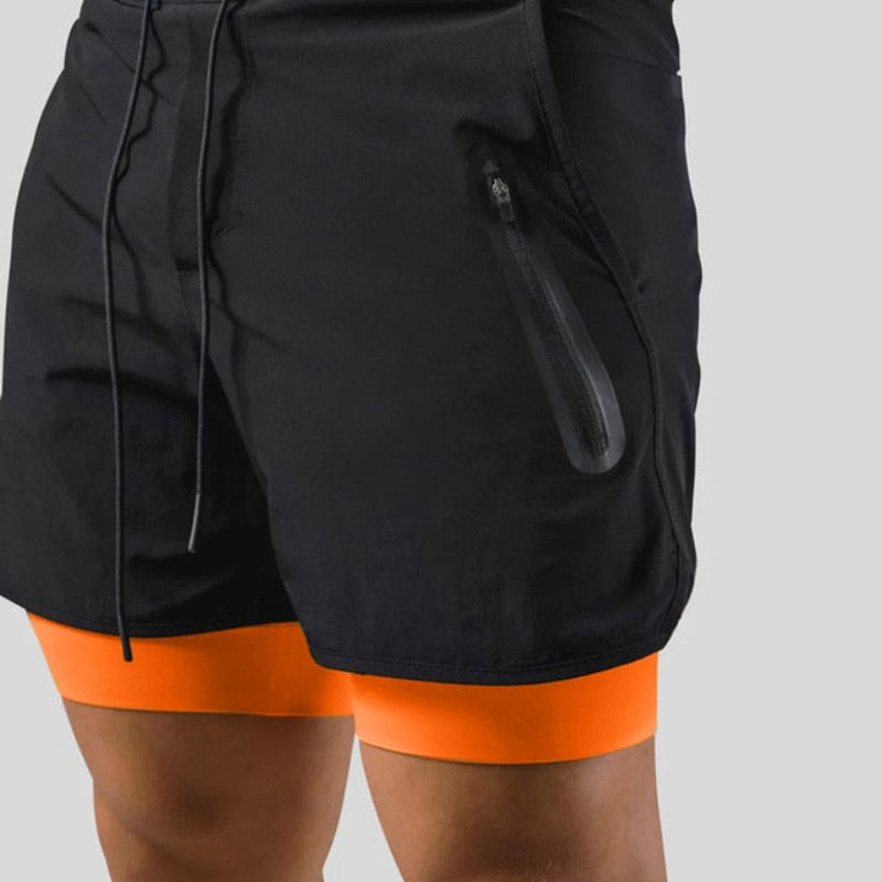 Keir - Herren Sporthose Mit Eingebauten Kompressionsshorts