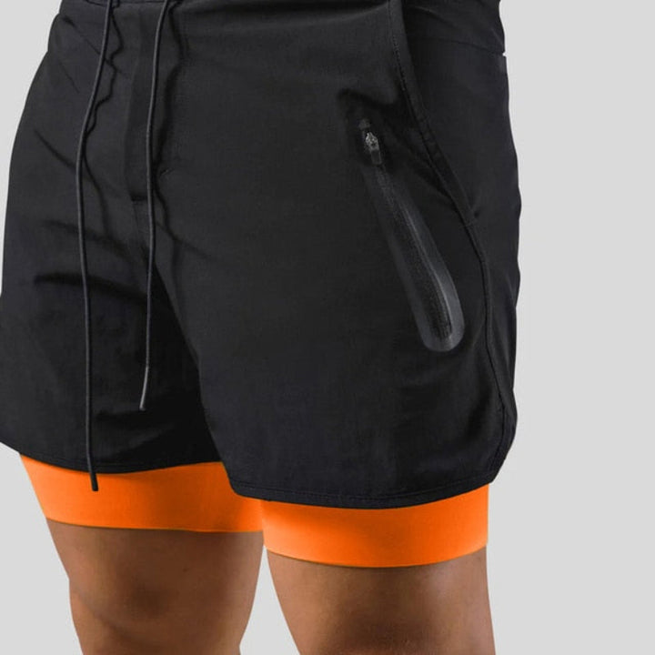 Keir - Herren Sporthose Mit Eingebauten Kompressionsshorts