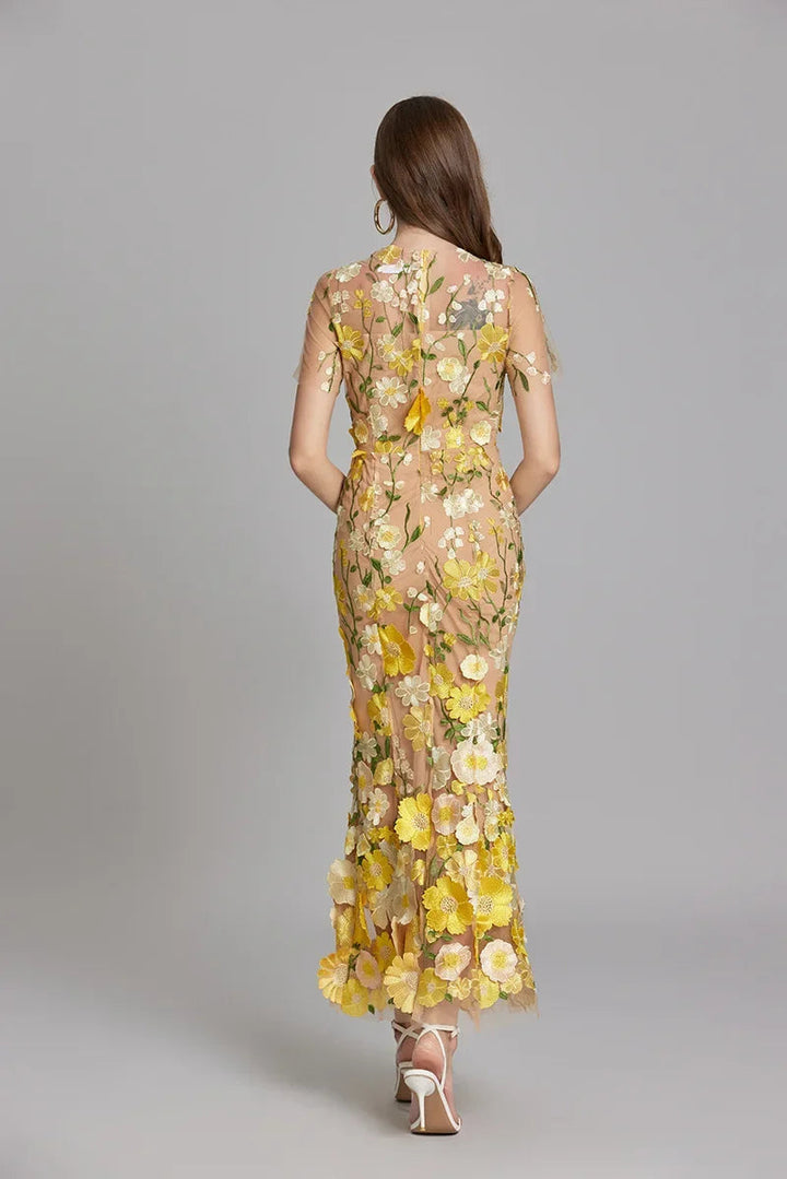 Avielle - Zauberhaftes und Transparentes Boho-Kleid