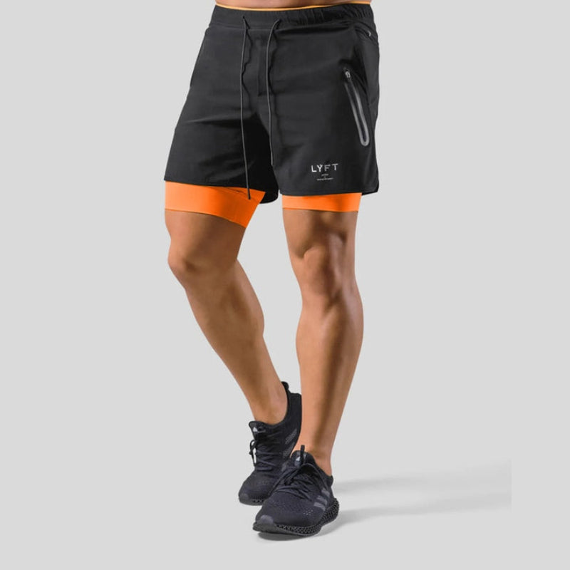 Keir - Herren Sporthose Mit Eingebauten Kompressionsshorts