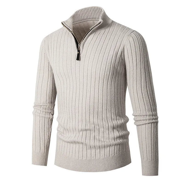 Hugo - Pullover mit halbem Zipper