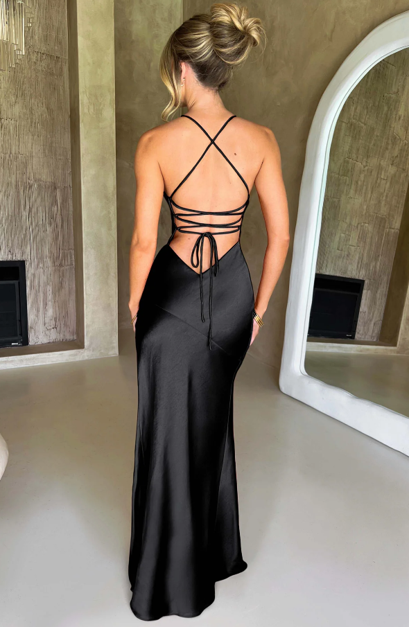 Seraphina - Langkleid mit hohem Schlitz