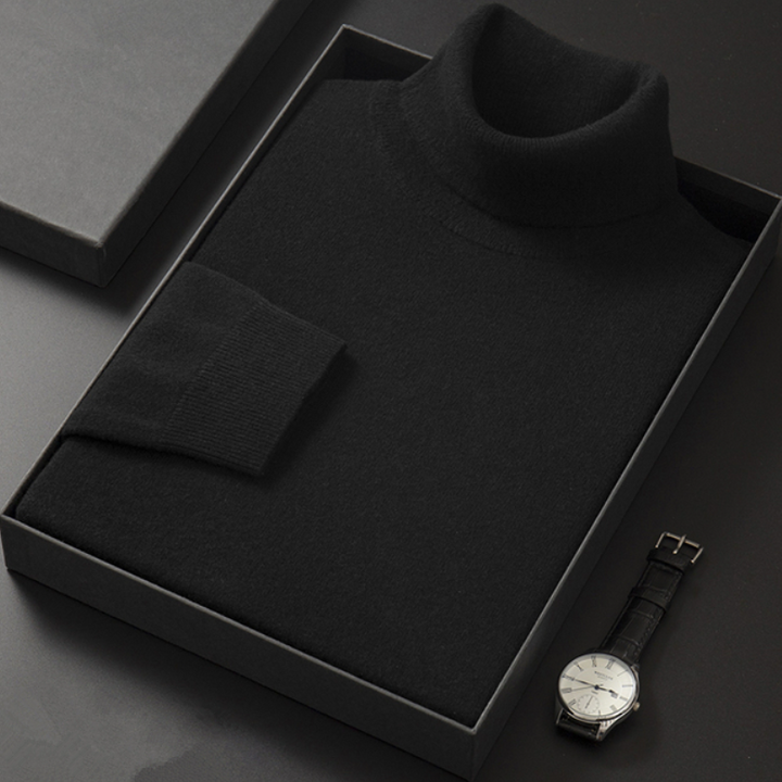 Zack – Pullover mit Klassischem Rollkragen