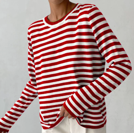 Shanna - Elegantes und Klassisches Streifenshirt
