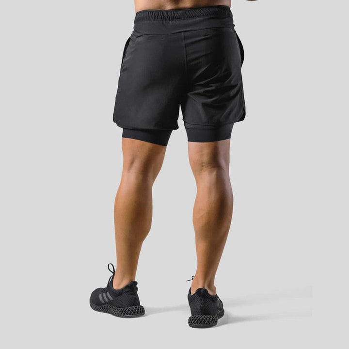 Keir - Herren Sporthose Mit Eingebauten Kompressionsshorts