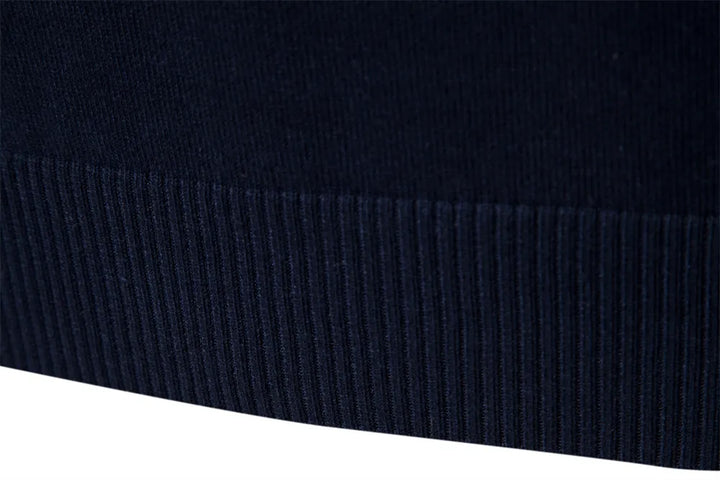Rook - Herrenpullover mit Viertelreißverschluss