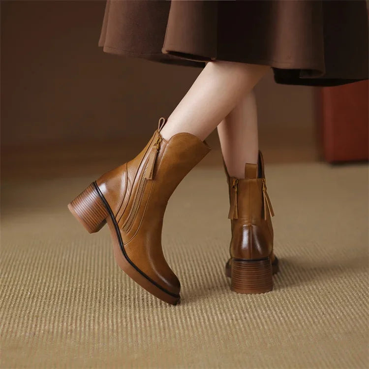 Ludovica – Stiefel im Vintage-Stil