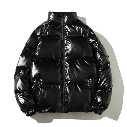 Caspia - Winddichte Metallic-Winterjacke