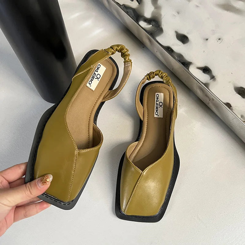 Camille - Slingback-Sandalen Stadtstil