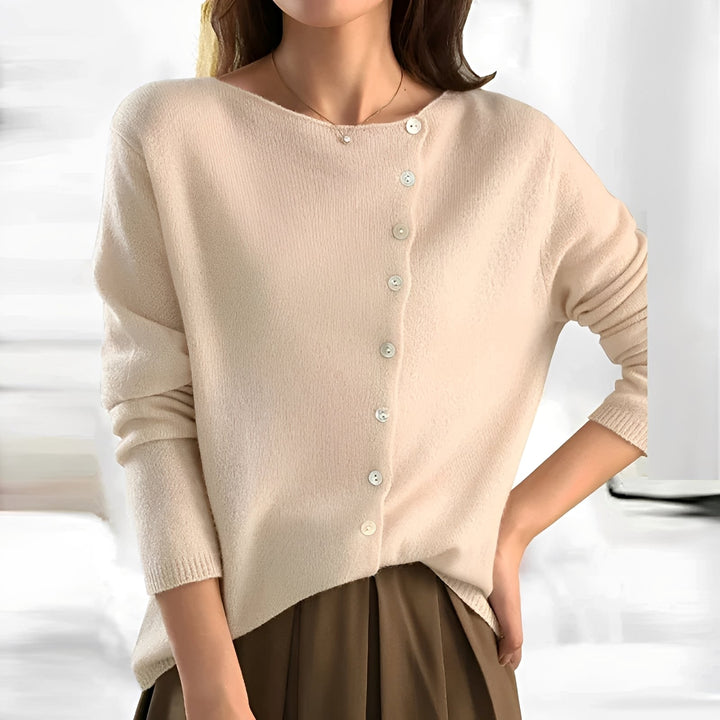 Lorena - Eleganter Damenpullover mit feinem Strick