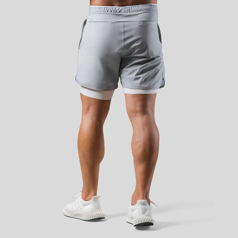 Keir - Herren Sporthose Mit Eingebauten Kompressionsshorts