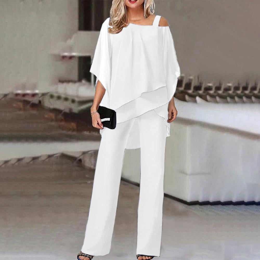 Mia - Zweiteiliges Set mit Schulterfreies Design und Zeitlosem Stil