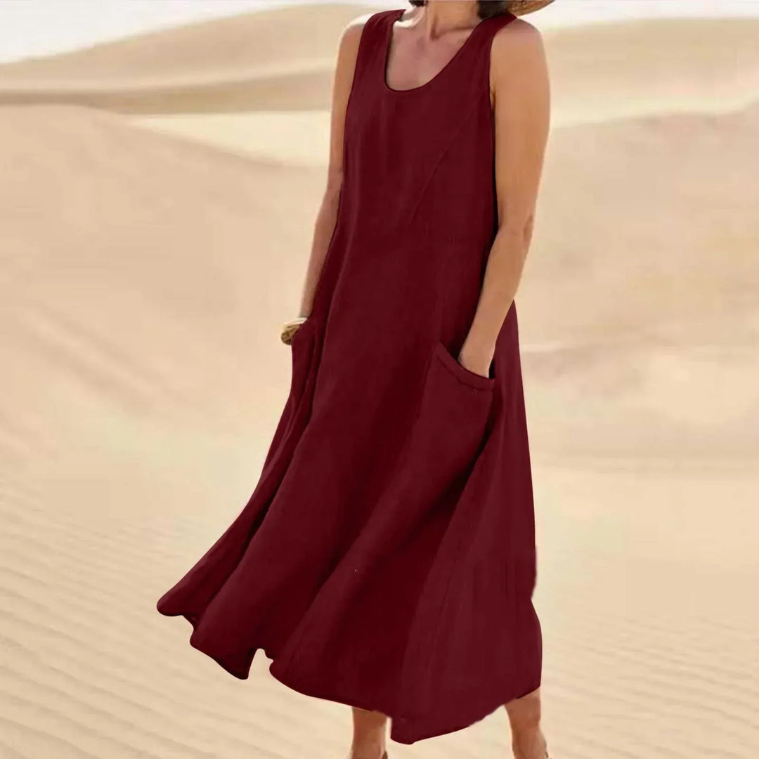 Thora - Gemütliches Leinenkleid