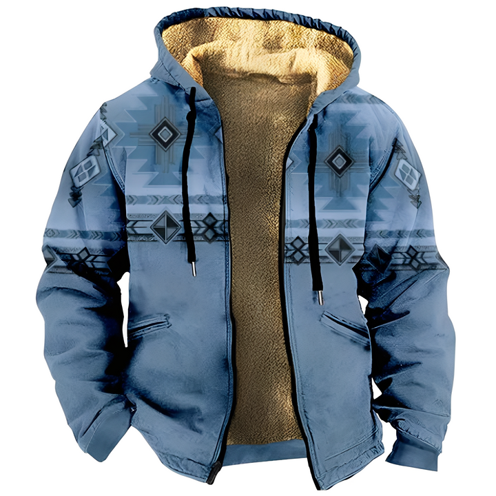 Terrance - Herren-Tribal-Hoodie