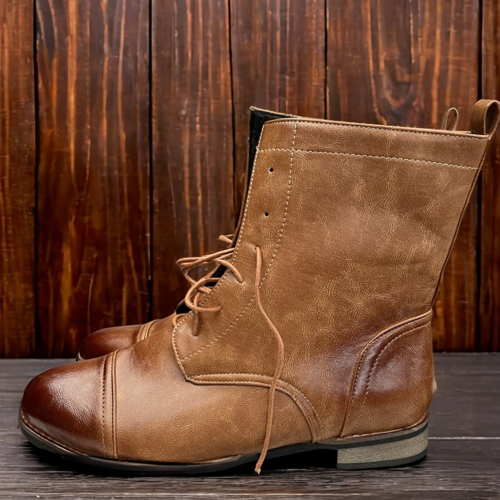 Milford - Herren-Boots mit runder Spitze