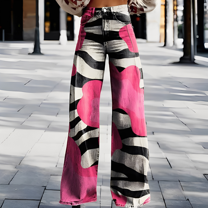Briley - Modische, elegante Damenhosen mit weitem Bein