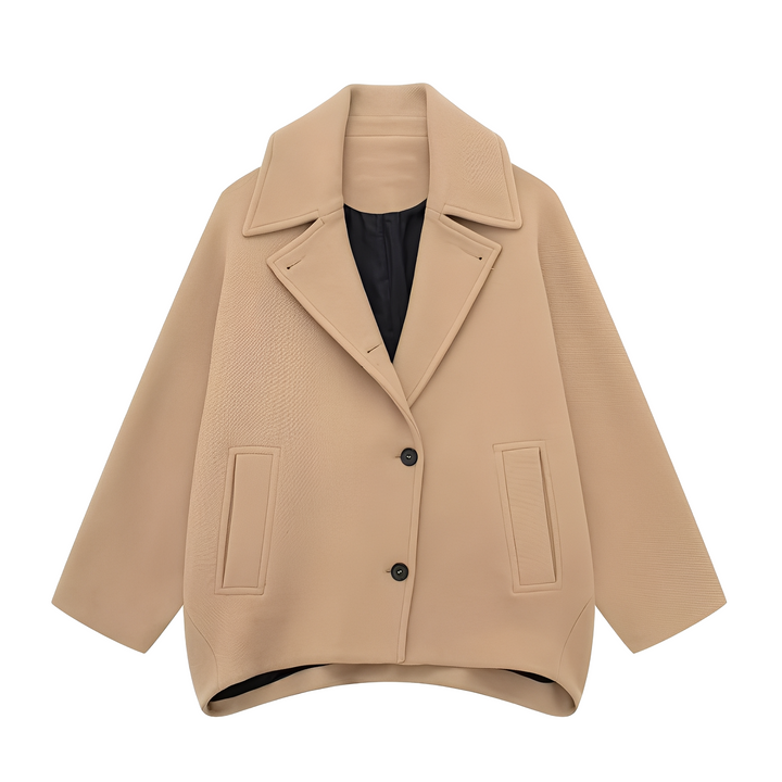 Rosalee - Modischer kurzer Wollmantel für Damen