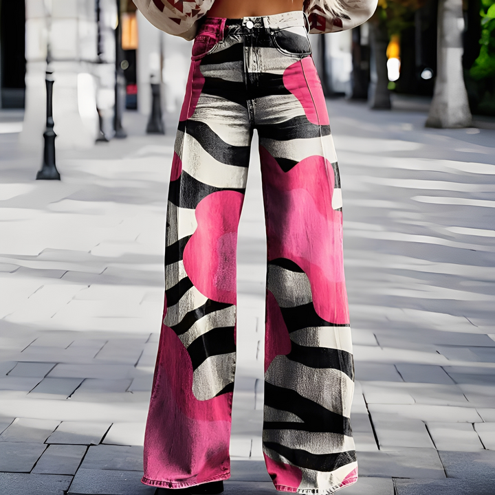 Briley - Modische, elegante Damenhosen mit weitem Bein