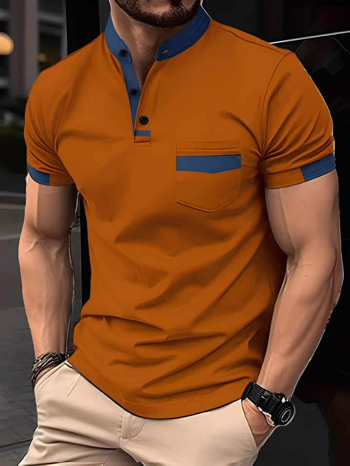Darwin - Bequemes, schmales Poloshirt für Herren