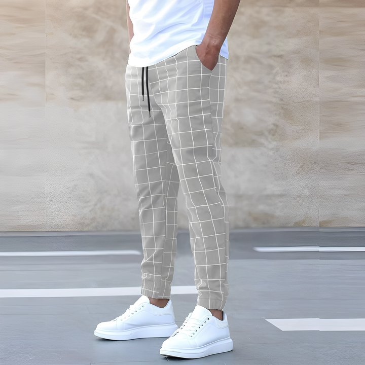 Raynard - Bequeme karierte Herren-Hose