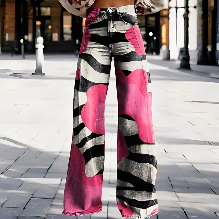 Briley - Modische, elegante Damenhosen mit weitem Bein