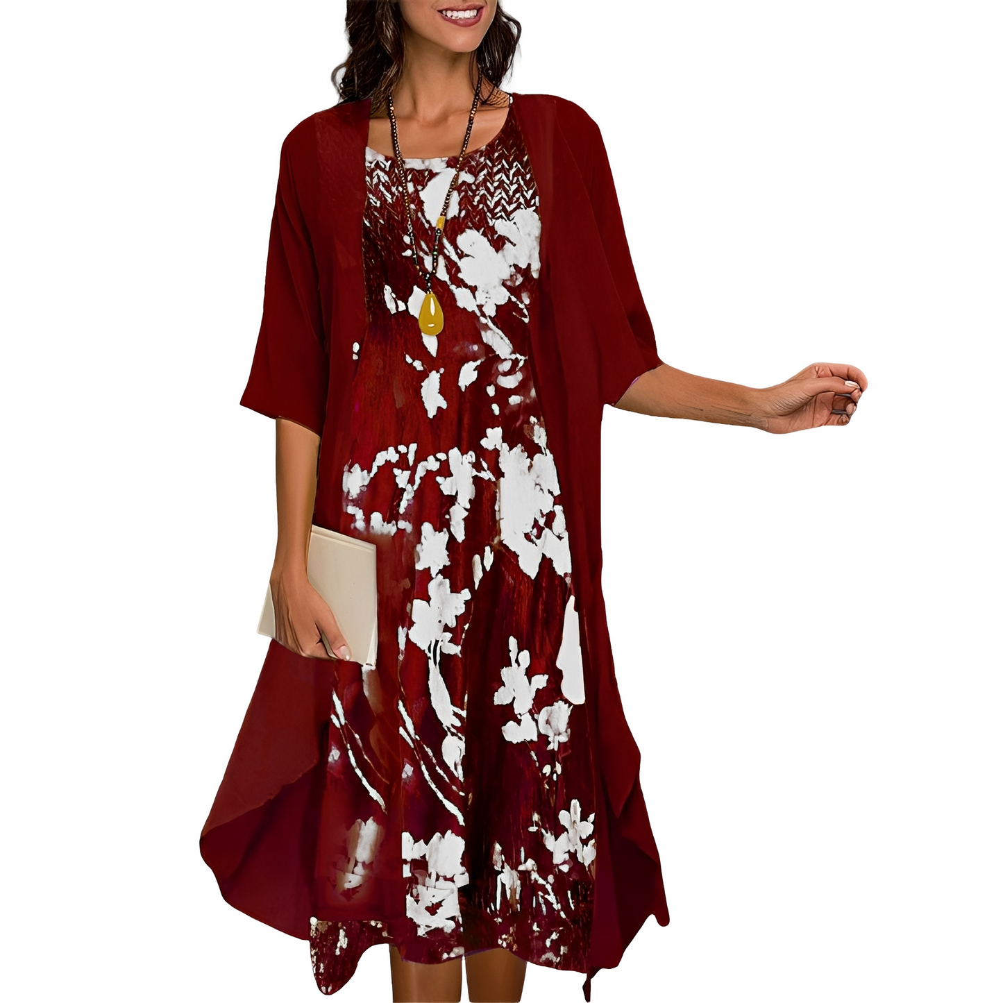 Hennie - Modernes zweiteiliges Kleid für Damen