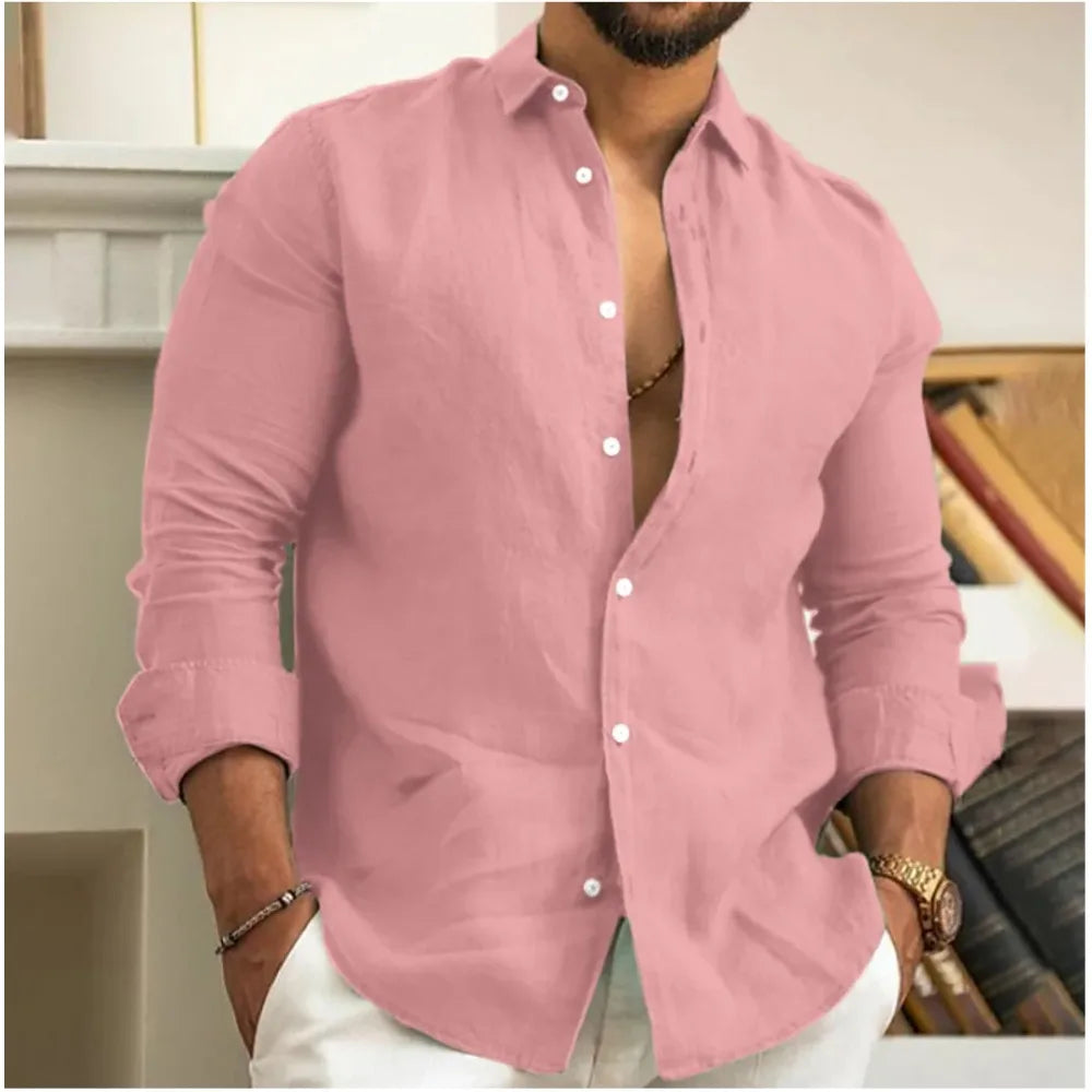 Ronnie - Atmungsaktive Leinenbluse