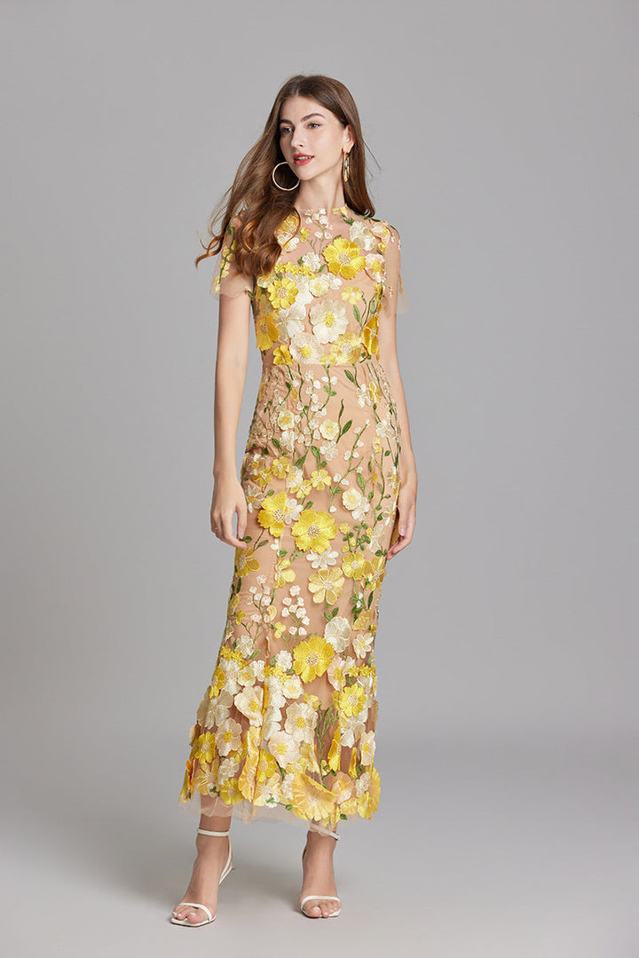 Avielle - Zauberhaftes und Transparentes Boho-Kleid