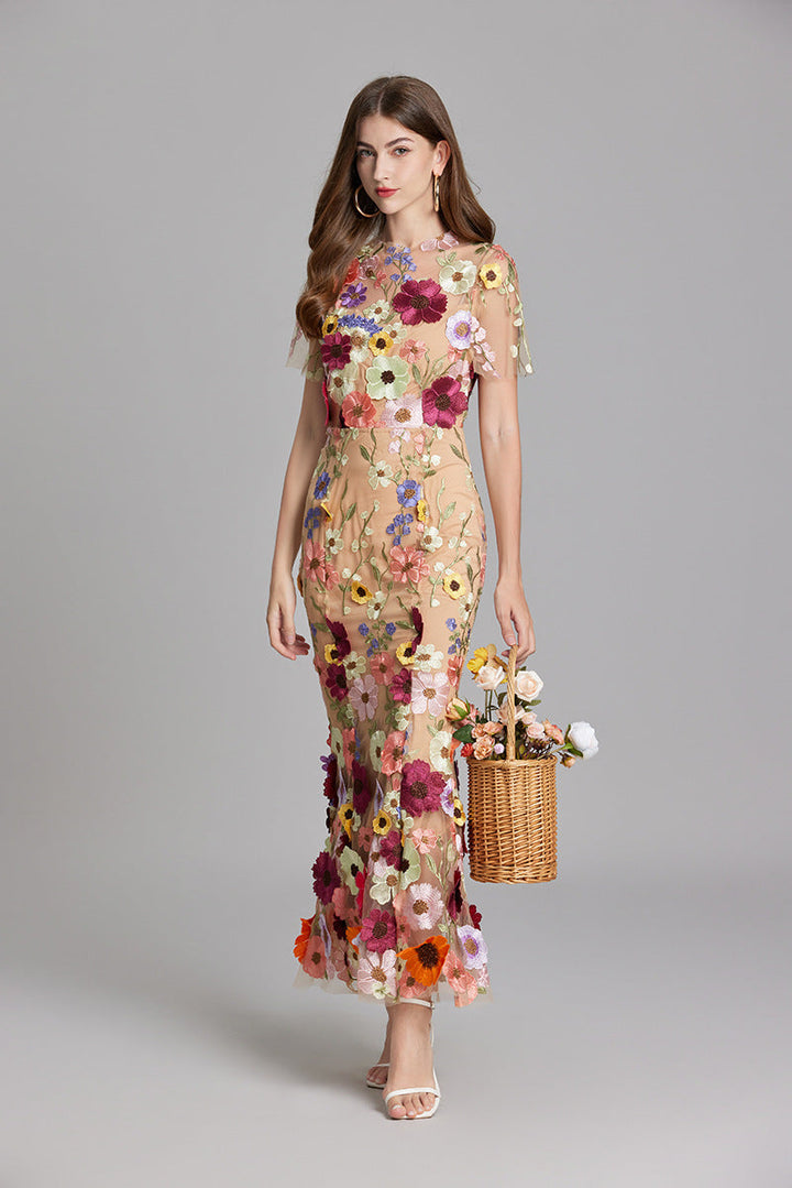 Avielle - Zauberhaftes und Transparentes Boho-Kleid