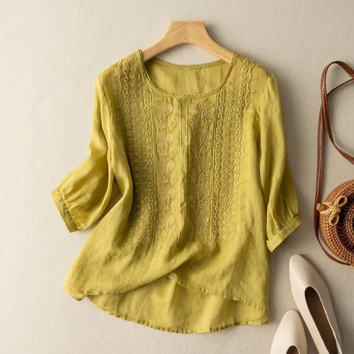 Milly - Raffiniert Besticktes Top