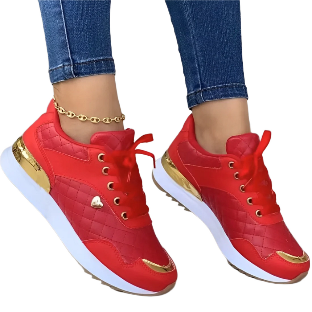 Sheena- Sheer Edler Leder Sneaker